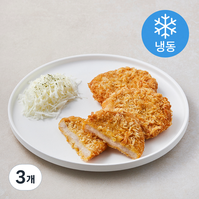 하늘푸드 순살 돈까스 10개입 (냉동), 1kg, 3개