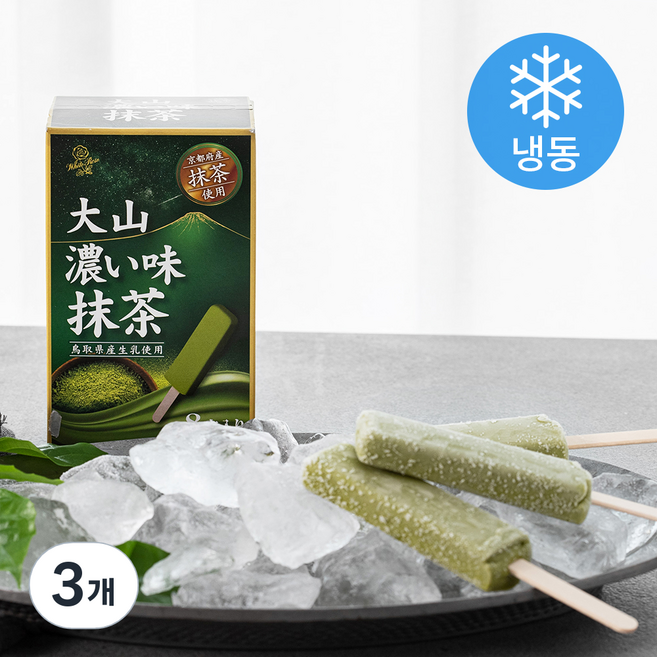 다이센 진한 녹차 아이스밀크 (냉동), 30ml, 8개입, 3개