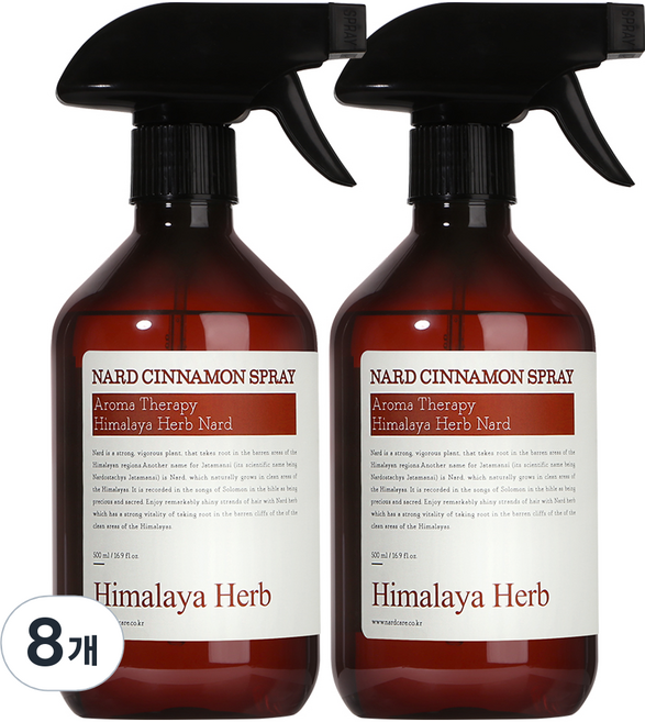 부케가르니 나드 시나몬 스프레이, 8개, 500ml