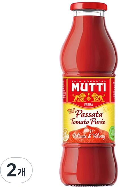 무티 토마토 퓨레, 700g, 2개 - 쿠팡