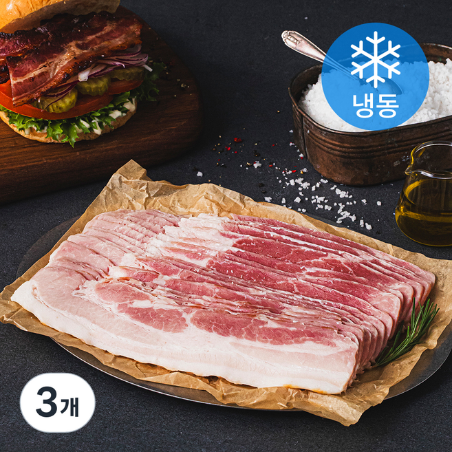 오뗄 베이컨 (냉동), 500g, 3개