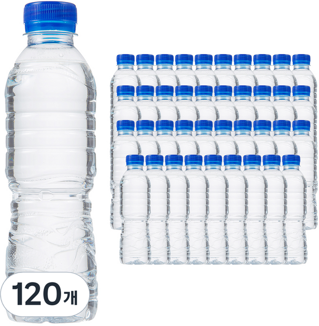 탐사수 무라벨, 330ml, 120개