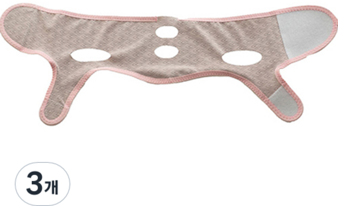 레인보우 땡기미 괄사 얼굴리프팅밴드 S, 3개