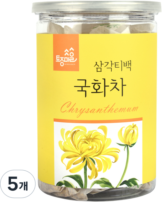 토종마을 국화차 30p, 1g, 30개입, 5개