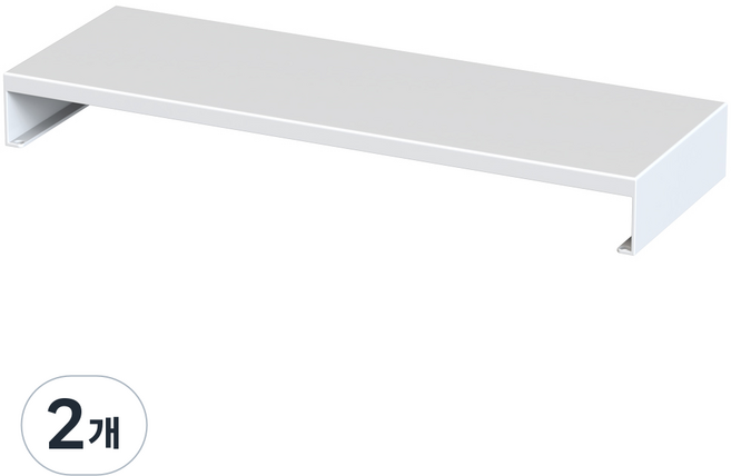 다유즈 다용도 메탈 모니터 받침대 대 DU-MS70WH, 2개, 화이트