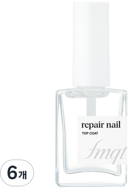 더페이스샵 fmgt NEW 리페어 네일, 10ml, 6개, 02 탑코트