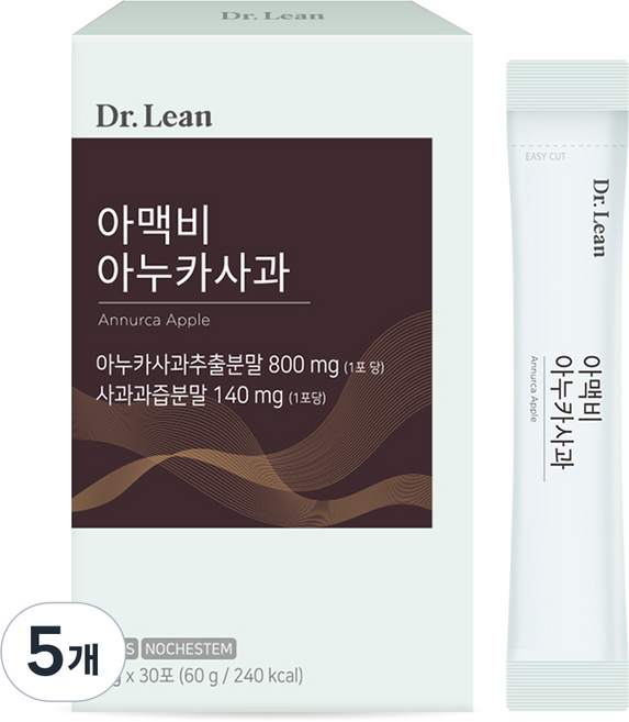 닥터린 아맥비 아누카사과 30p, 60g, 5개