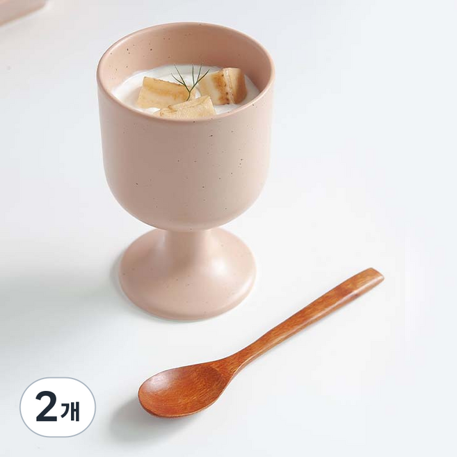 니코트 우드 포포 티스푼, 2개