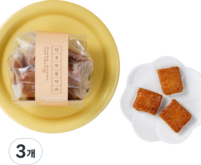 南瓜蜂蜜藥果, 100g, 3袋