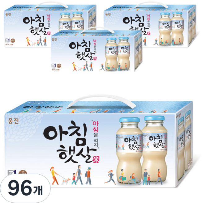 아침햇살, 180ml, 96개