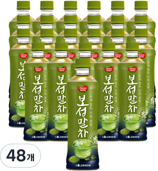 동원 보성말차, 500ml, 48개