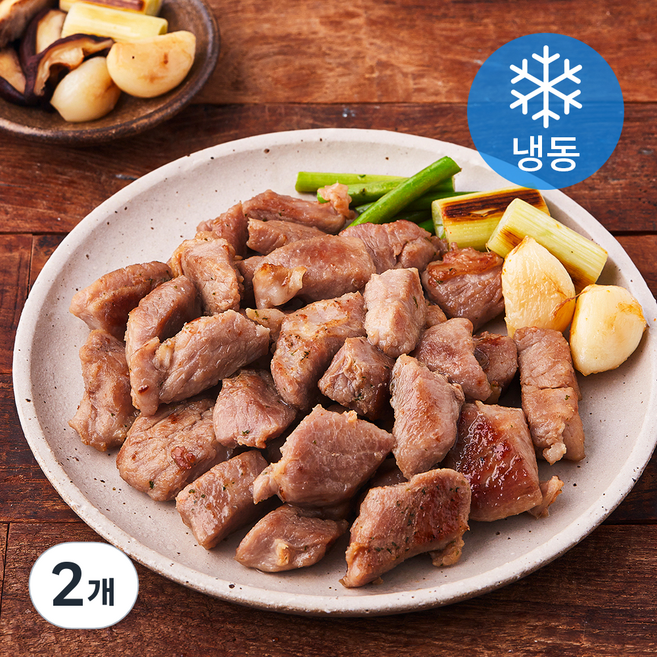 명품조선 참나무훈연 삼겹뒷고기 (냉동), 700g, 2개