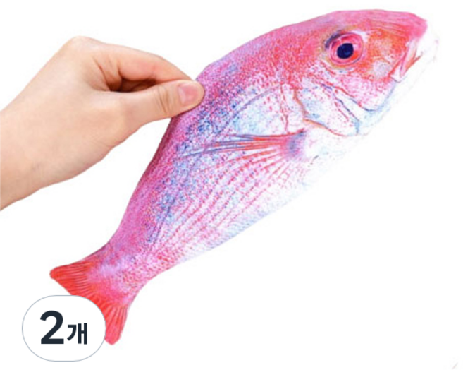 생선 필통, 빨간생선, 2개