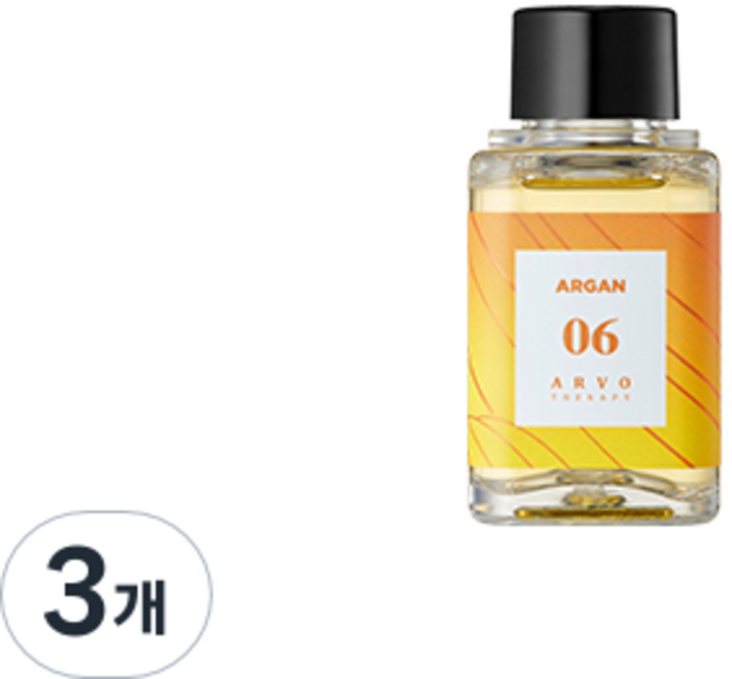 에이르보 06 아르간 헤어오일, 20ml, 3개