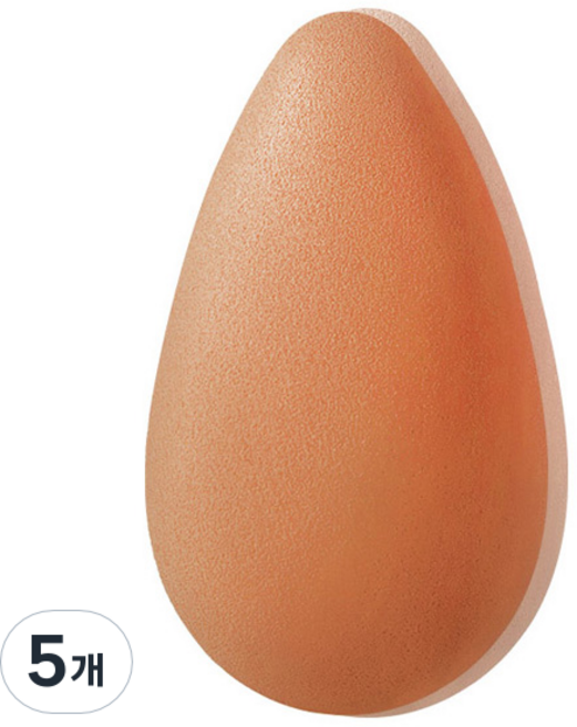 피카소 꼴레지오니 컬러팁 스펀지, 오렌지, 5개