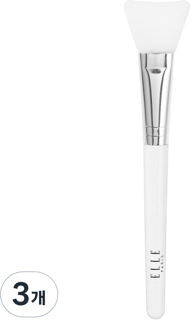 ELLE PARIS 팩브러쉬, 3개, 무향