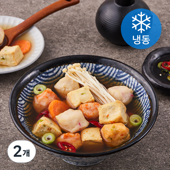 유탕피쉬볼믹스 (냉동), 500g, 2개