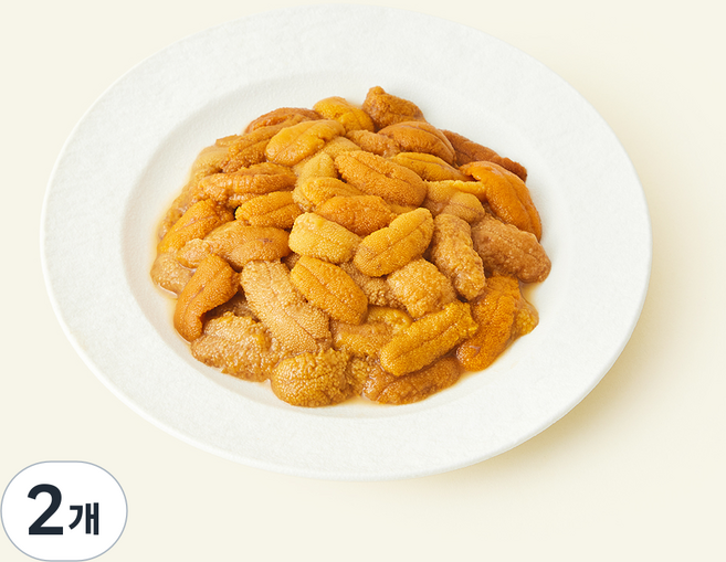 이프로마켓 구룡포 생물 성게알 우니 원물중량 100g (냉장), 85g, 2개