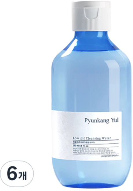 편강율 약산성 클렌징 워터, 290ml, 6개 - 쿠팡
