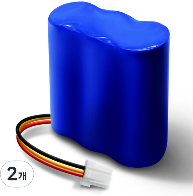 감성전자 기가셀 에브리봇 전용 호환 배터리 2500mAh EDGE RS700 RS500, 2개