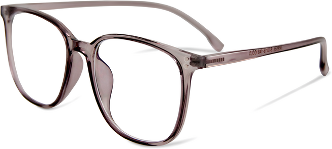 ALEGANT 冰川極簡時尚 TR90輕量方框 UV400濾藍光眼鏡