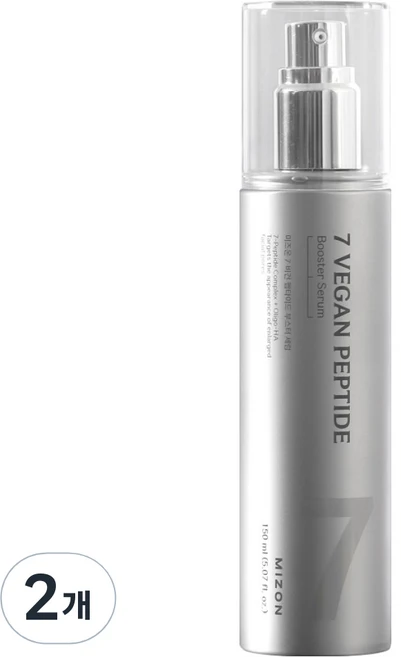 미즈온 7 비건 펩타이드 부스터 세럼, 2개, 150ml - 쿠팡