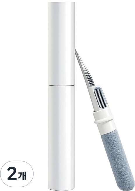 안이네 블루투스 이어폰 먼지 제거 키트, 화이트, 2개