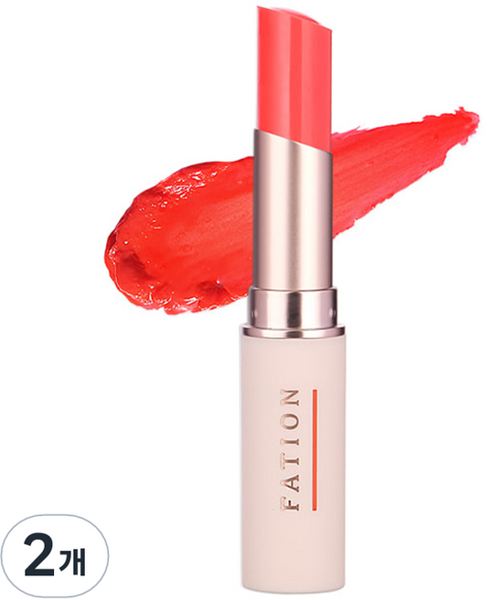 파티온 액티브 핏 모이스처 립밤, 03 코랄밤, 2개, 4.5g