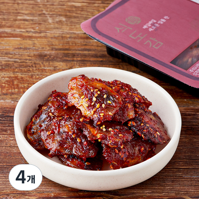 바다원 식도감 동전쥐포조림, 100g, 4개