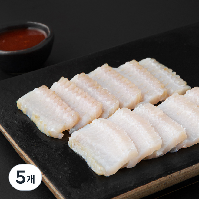 손질 너와나 한입 홍어회 날개살, 100g, 5개