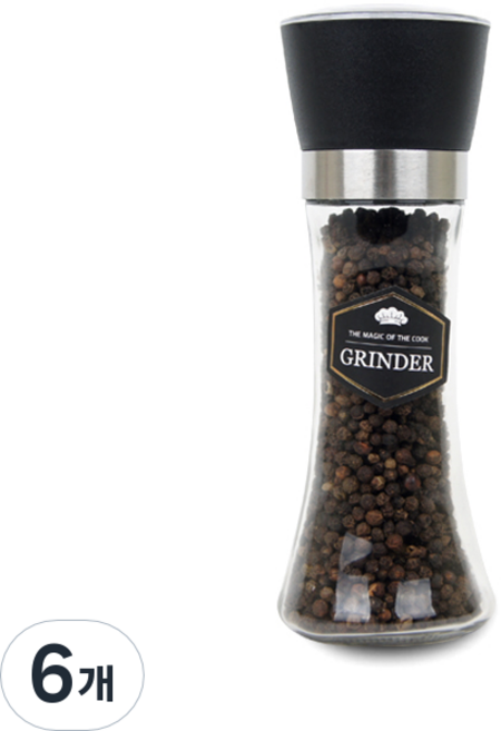 주부백단 직접 갈아쓰는 시즈닝, 90g, 6개