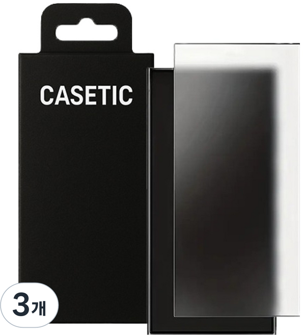 Casestick 低反射防指紋鋼化玻璃螢幕保護貼組, 3個