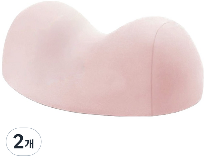 뉴리스 메모리폼 경추베개, 핑크, 2개