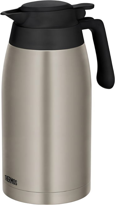 THERMOS 膳魔師 保溫壺 TTG-2000 S, 不鏽鋼色, 2L, 1個