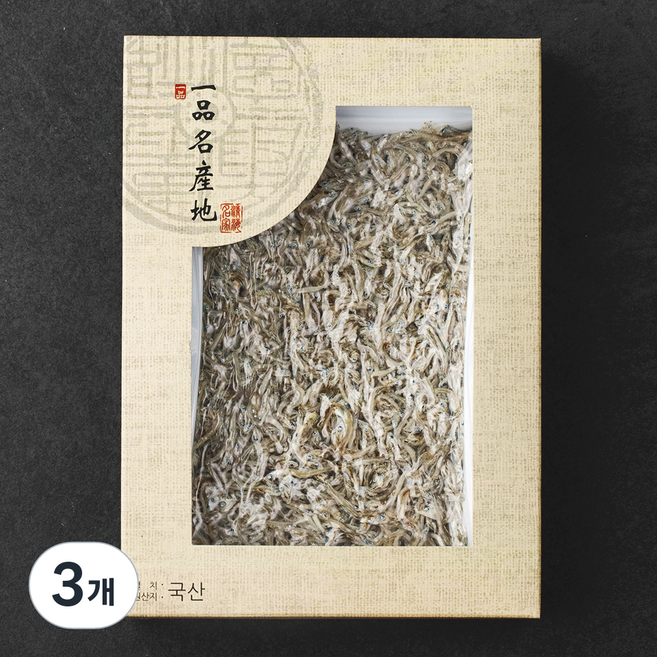 청해명가 일품명산지 볶음멸치, 110g, 3개