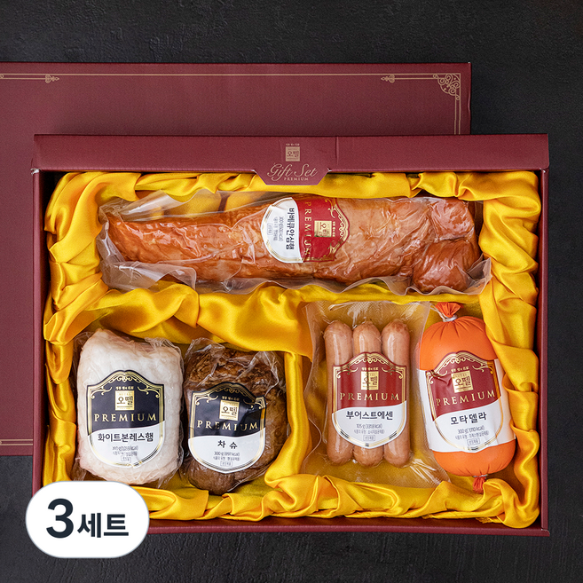 오뗄 수제햄 선물세트 실속 1호, 3세트