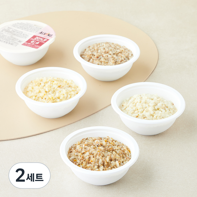 엘빈즈 완료기 만13개월 이상 슈퍼핏 이유식 한우참나물오트아기밥 160g + 한우양송이쉬림프아기밥 160g + 대구살두부감자아기밥 160g + 닭가슴살고구마치즈아기밥 각 160g C세트, 2세트