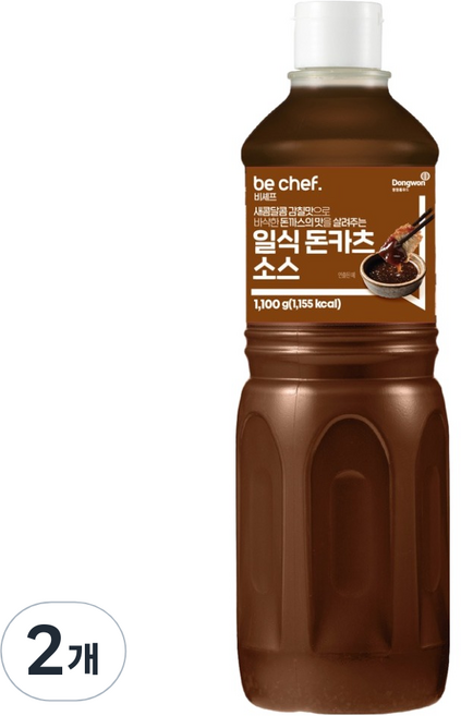 비셰프 일식 돈카츠 소스, 1.1kg, 2개