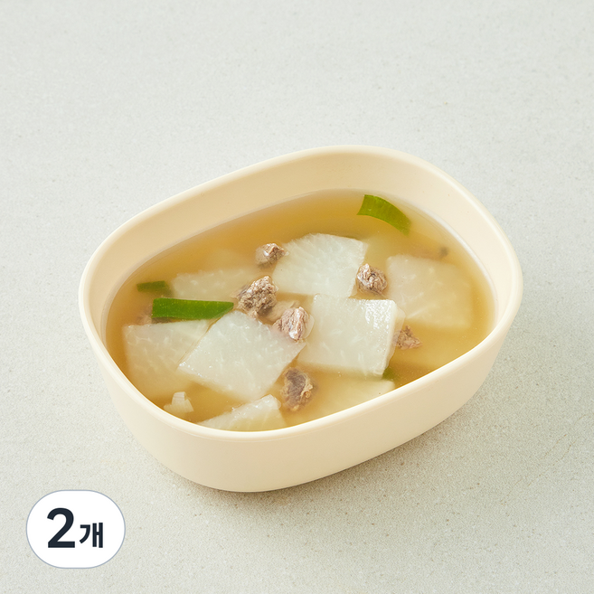 우리아이 맑은한우무국, 500g, 2개