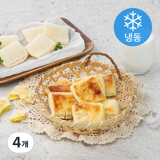 맨치트 미니 슈크림파이 (냉동), 35g, 15개입, 4개