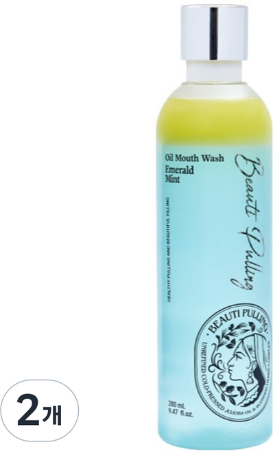 Dongkook 東國製藥 Dentrix 美白拉絲油漱口水 翡翠薄荷, 280ml, 2個