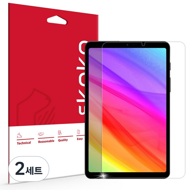 스코코 아이뮤즈 초고화질 트루컬러 AR 액정보호필름 세트, 2세트