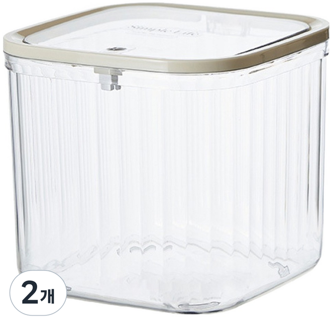 라라공방 원터치 소품 보관 수납함 대형, 혼합색상, 2개