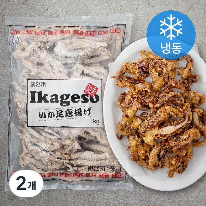 LF 이까게소 (냉동), 1kg, 2개