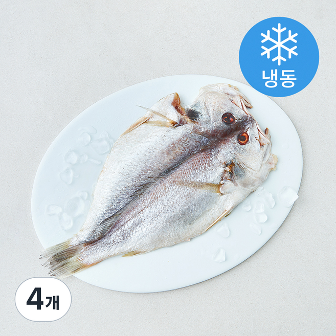제주 자반 백조기 (냉동), 4개, 280g