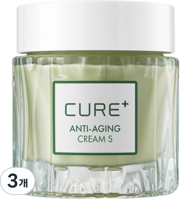 김정문알로에 큐어 안티에이징 크림 S, 50g, 3개
