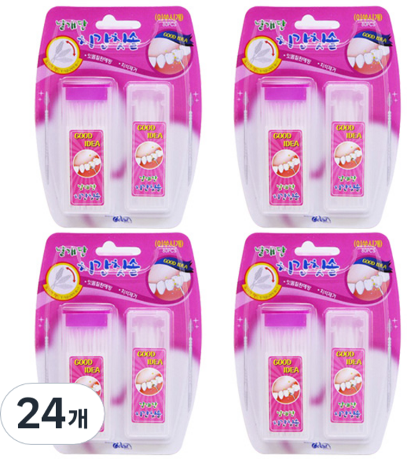 날개단 치간칫솔, 80개입, 24개