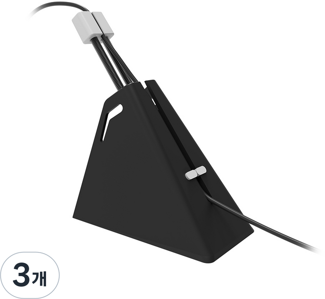 디알고 게이밍 마우스 번지 MB01, 3개, 블랙