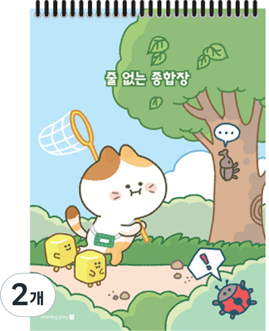 모닝글로리 3000 줄없는 종합장 A, 랜덤발송, 2개