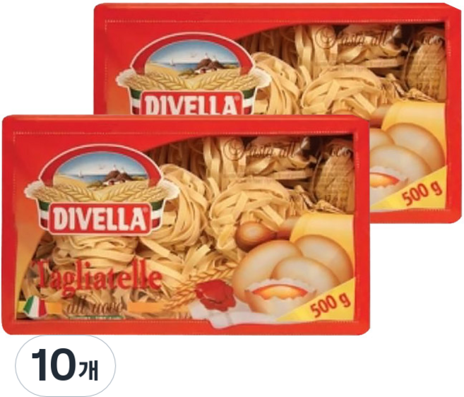 DIVELLA 德威樂 千層寬麵, 500g, 10個